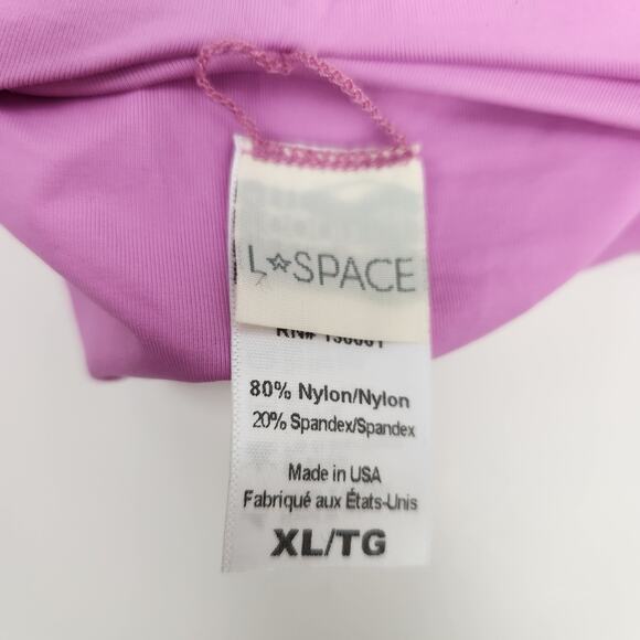 L*Space Cabana Bikini Bottom in Rosebud Pink Size XL - Picture 3 of 4